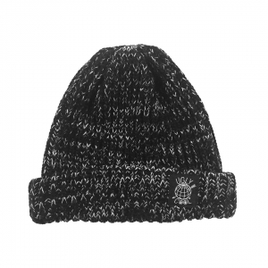 Heavy Crochet Hat / melange