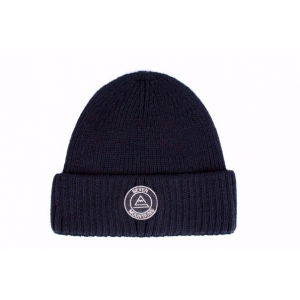 Logo knit hat / Black